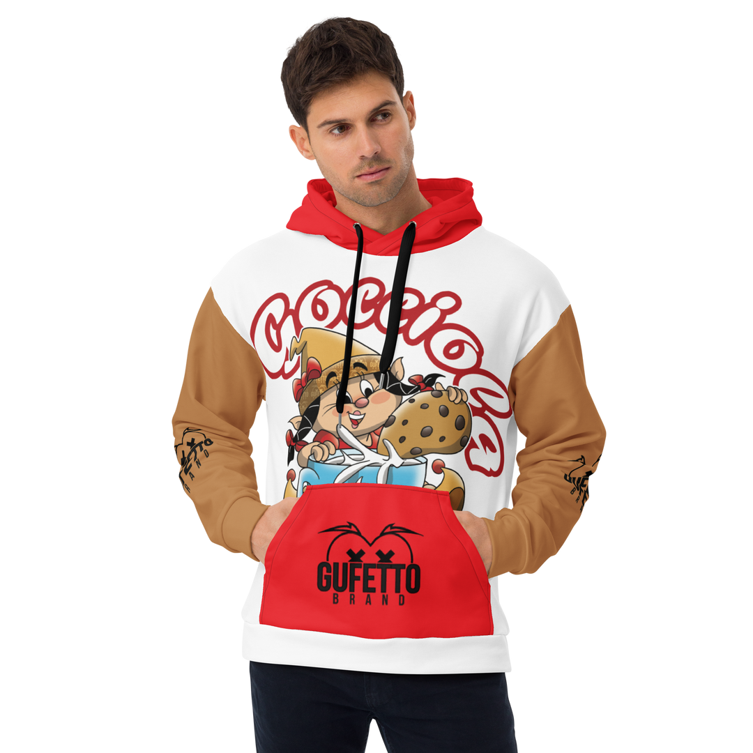 Felpa con cappuccio Uomo/Donna GOCCIOLA - Gufetto Brand 