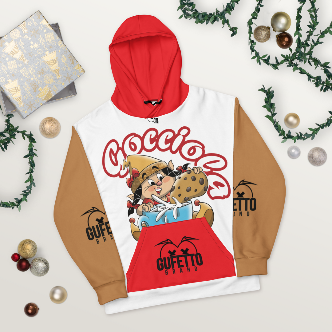 Felpa con cappuccio Uomo/Donna GOCCIOLA - Gufetto Brand 