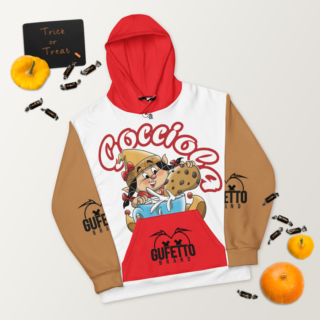 Felpa con cappuccio Uomo/Donna GOCCIOLA - Gufetto Brand 