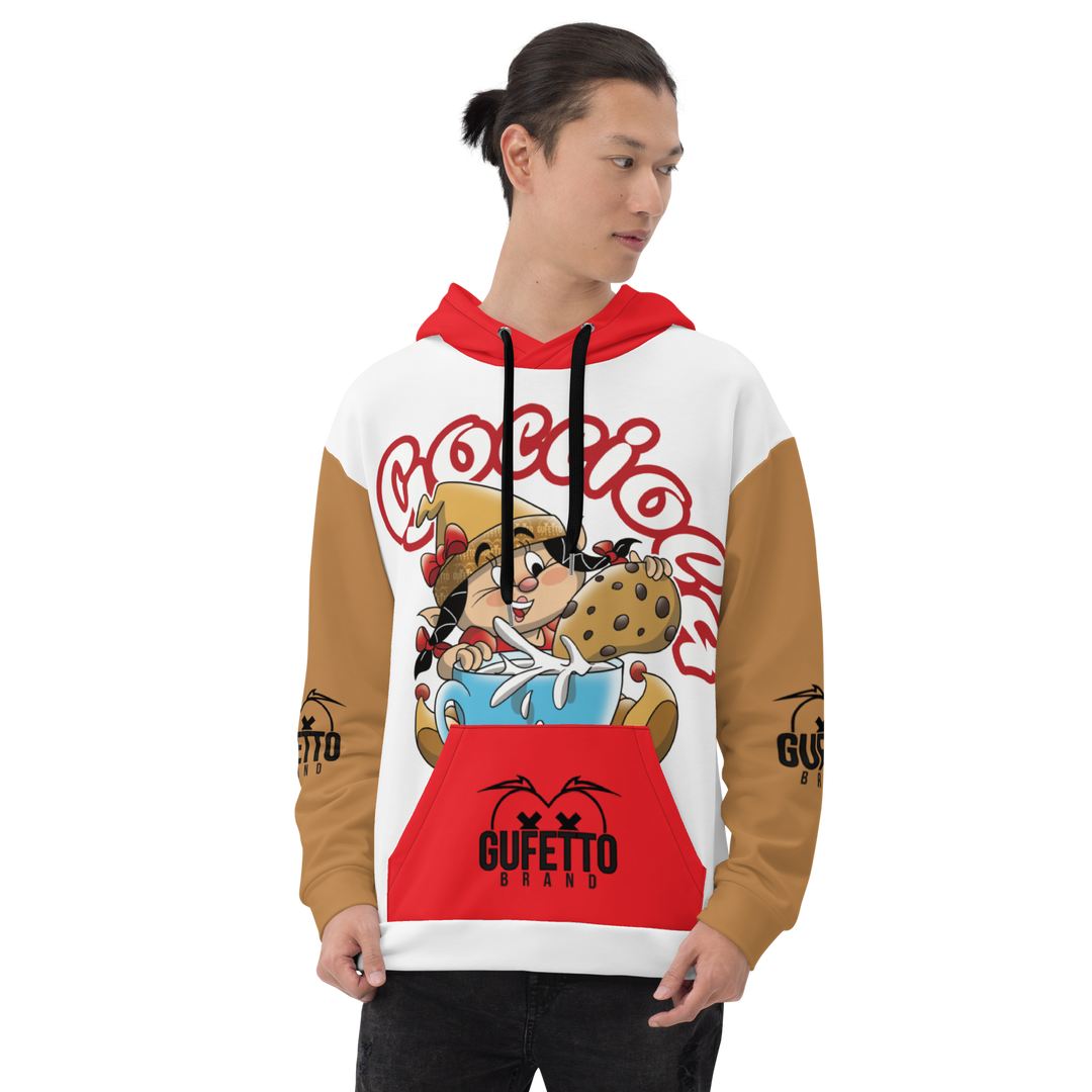 Felpa con cappuccio Uomo/Donna GOCCIOLA - Gufetto Brand 