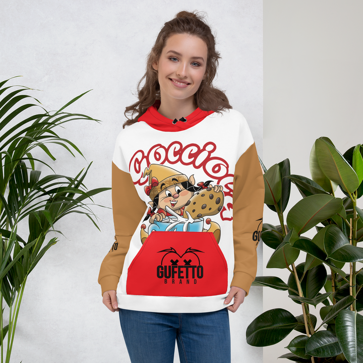 Felpa con cappuccio Uomo/Donna GOCCIOLA - Gufetto Brand 