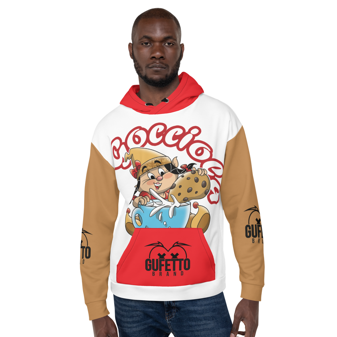 Felpa con cappuccio Uomo/Donna GOCCIOLA - Gufetto Brand 