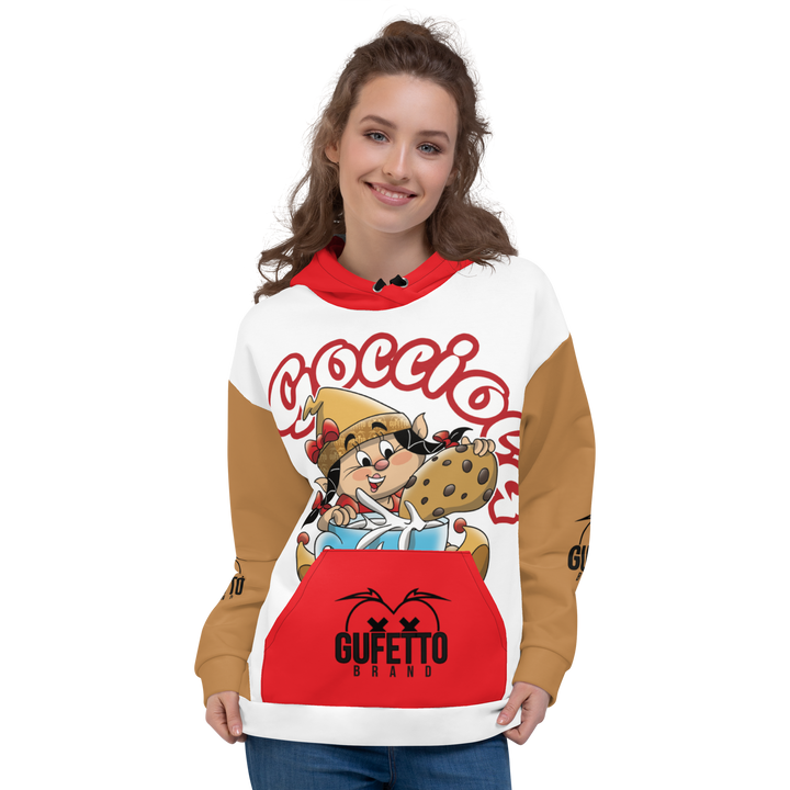 Felpa con cappuccio Uomo/Donna GOCCIOLA - Gufetto Brand 