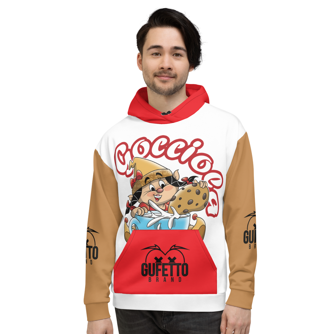 Felpa con cappuccio Uomo/Donna GOCCIOLA - Gufetto Brand 