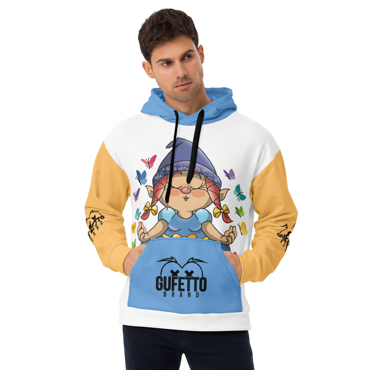 Felpa con cappuccio Uomo/Donna KARMALA - Gufetto Brand 