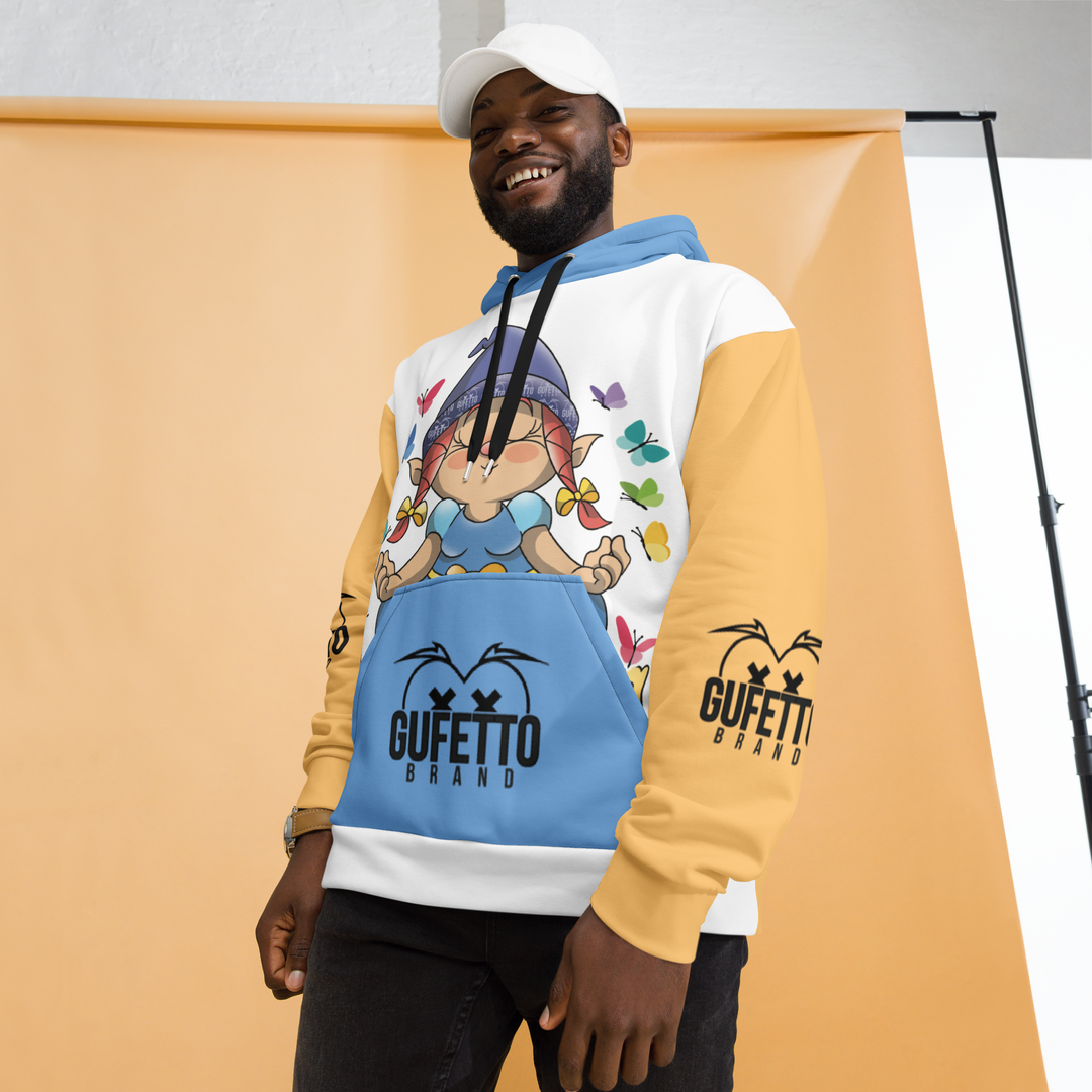 Felpa con cappuccio Uomo/Donna KARMALA - Gufetto Brand 