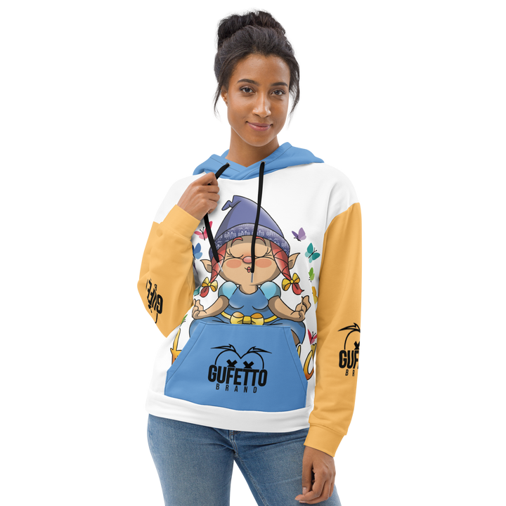 Felpa con cappuccio Uomo/Donna KARMALA - Gufetto Brand 