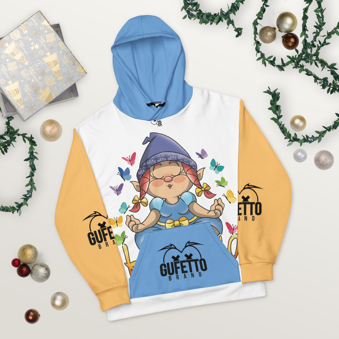 Felpa con cappuccio Uomo/Donna KARMALA - Gufetto Brand 