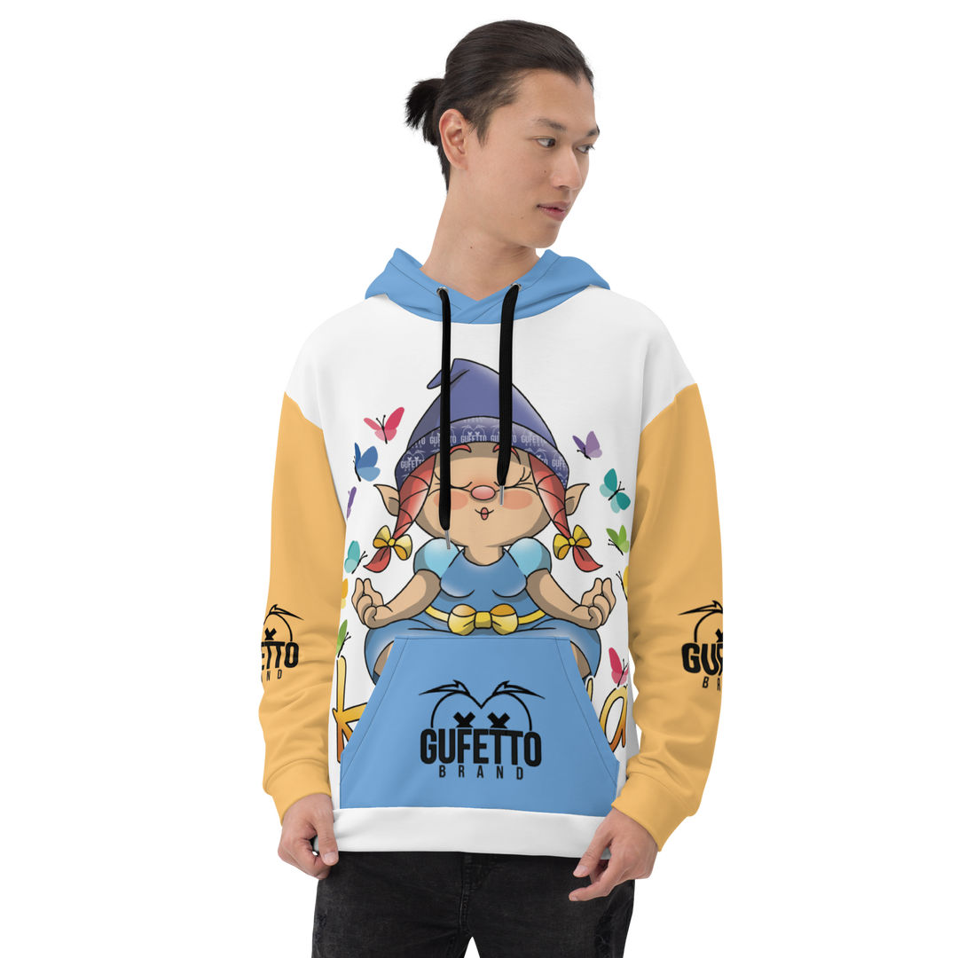 Felpa con cappuccio Uomo/Donna KARMALA - Gufetto Brand 