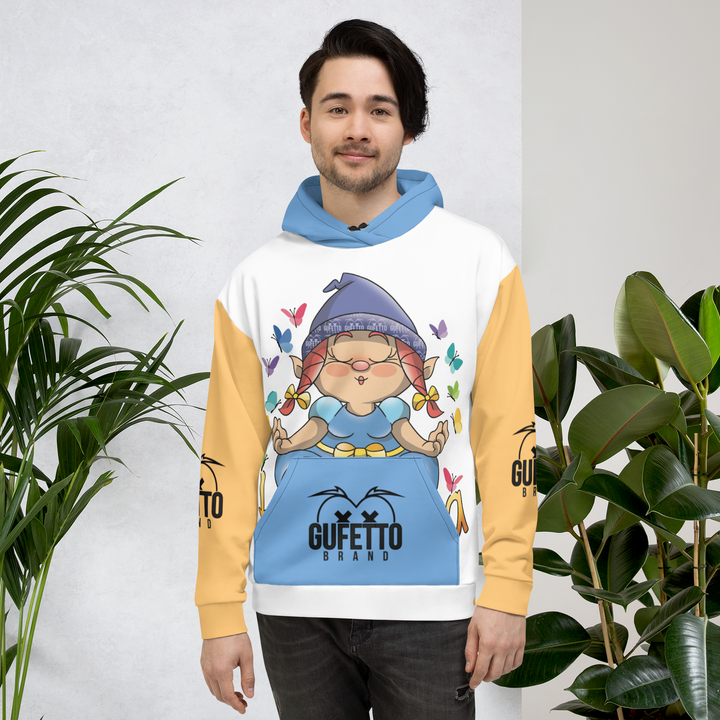 Felpa con cappuccio Uomo/Donna KARMALA - Gufetto Brand 