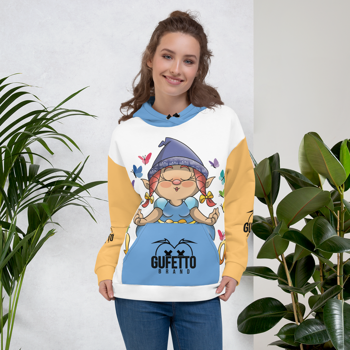 Felpa con cappuccio Uomo/Donna KARMALA - Gufetto Brand 