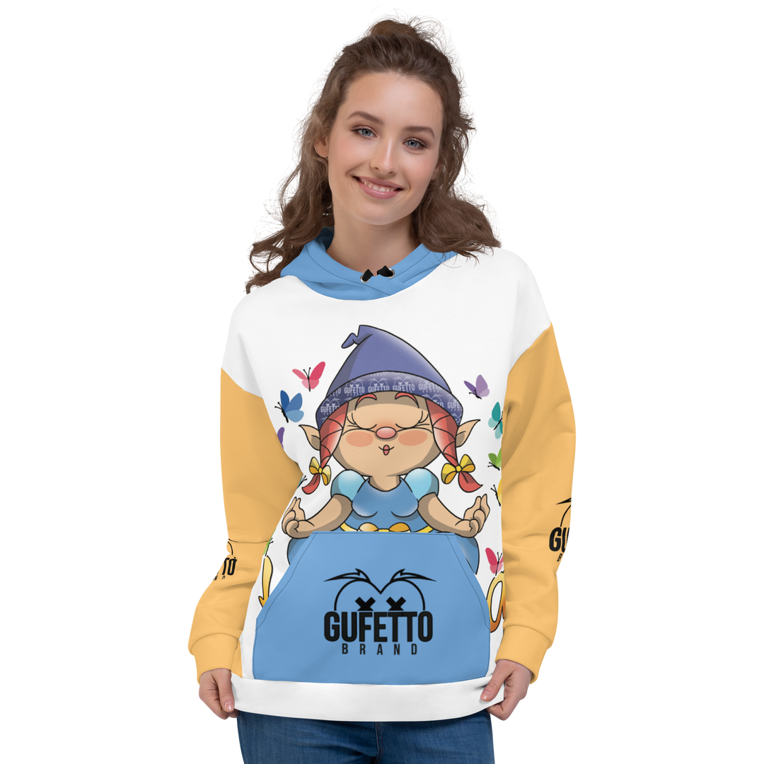 Felpa con cappuccio Uomo/Donna KARMALA - Gufetto Brand 