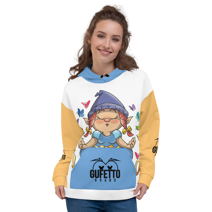 Felpa con cappuccio Uomo/Donna KARMALA - Gufetto Brand 