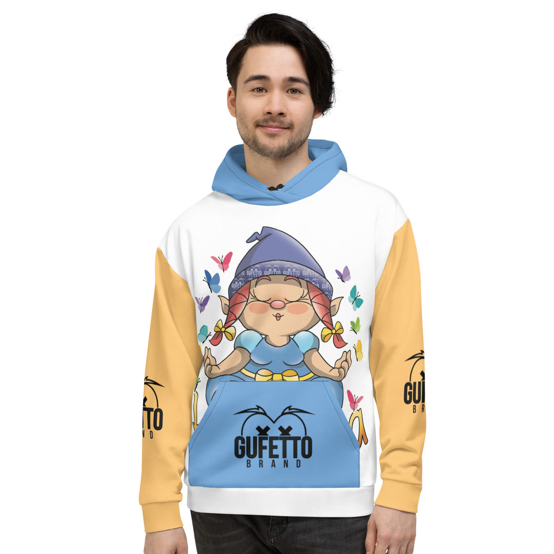 Felpa con cappuccio Uomo/Donna KARMALA - Gufetto Brand 