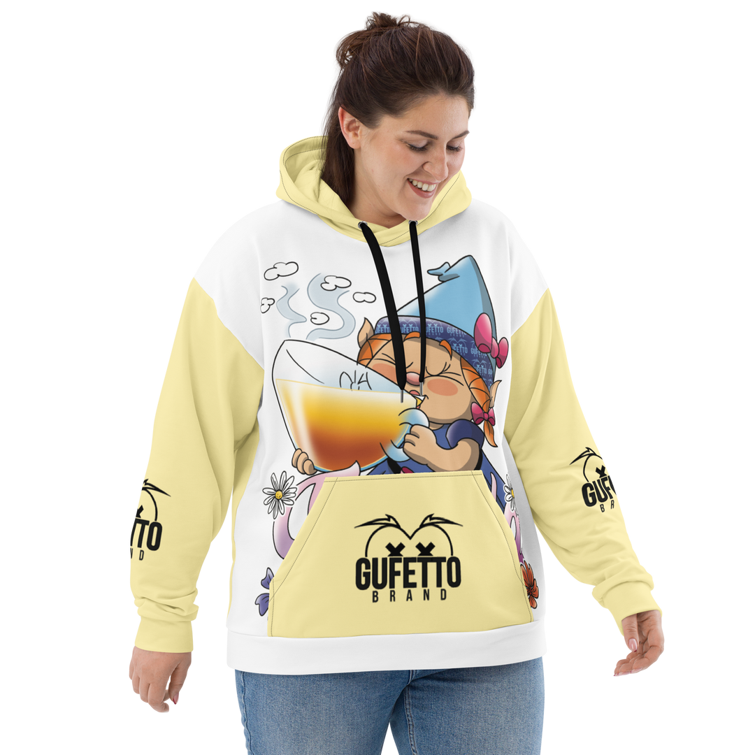 Felpa con cappuccio Uomo/Donna TISANOLA - Gufetto Brand 