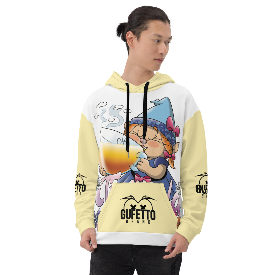 Felpa con cappuccio Uomo/Donna TISANOLA - Gufetto Brand 