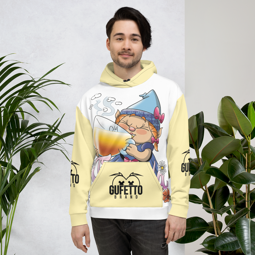 Felpa con cappuccio Uomo/Donna TISANOLA - Gufetto Brand 