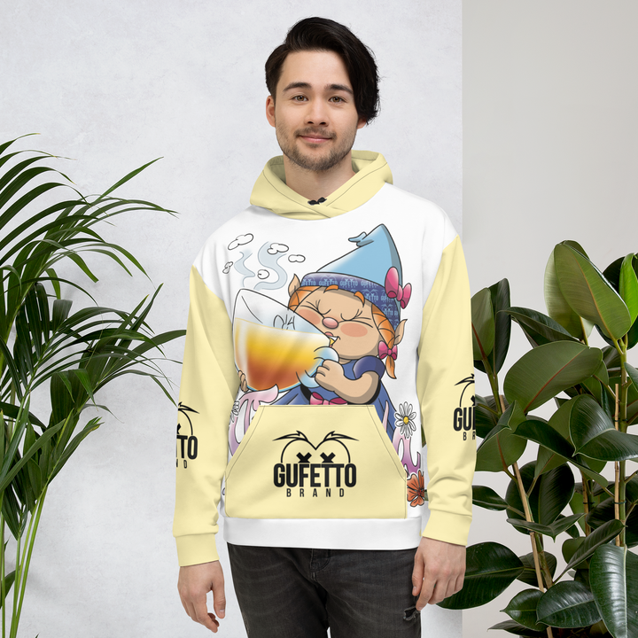 Felpa con cappuccio Uomo/Donna TISANOLA - Gufetto Brand 