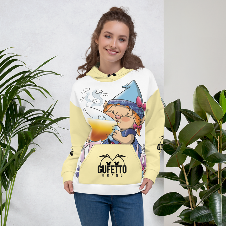 Felpa con cappuccio Uomo/Donna TISANOLA - Gufetto Brand 