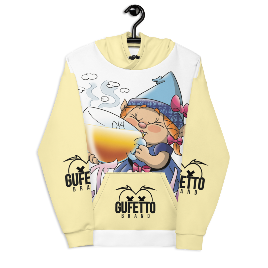 Felpa con cappuccio Uomo/Donna TISANOLA - Gufetto Brand 