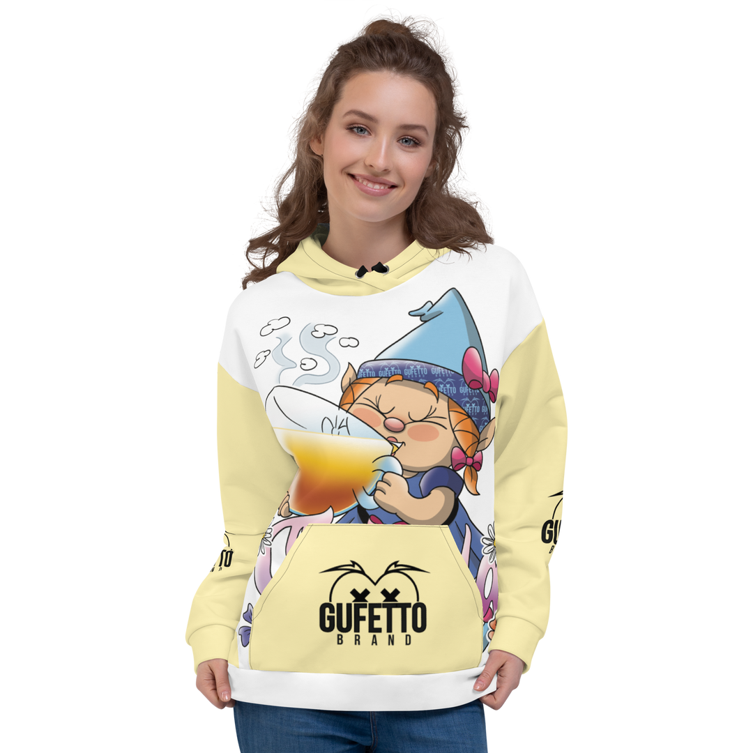 Felpa con cappuccio Uomo/Donna TISANOLA - Gufetto Brand 