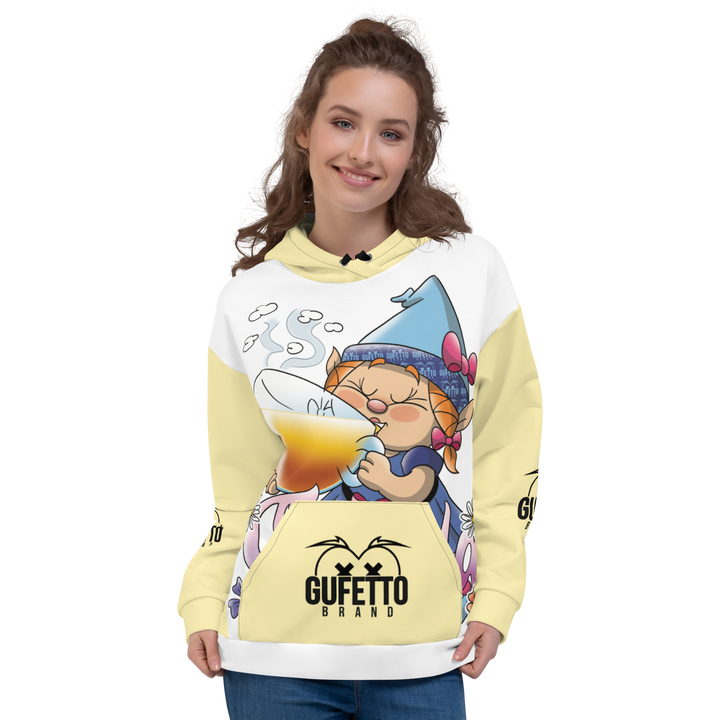 Felpa con cappuccio Uomo/Donna TISANOLA - Gufetto Brand 