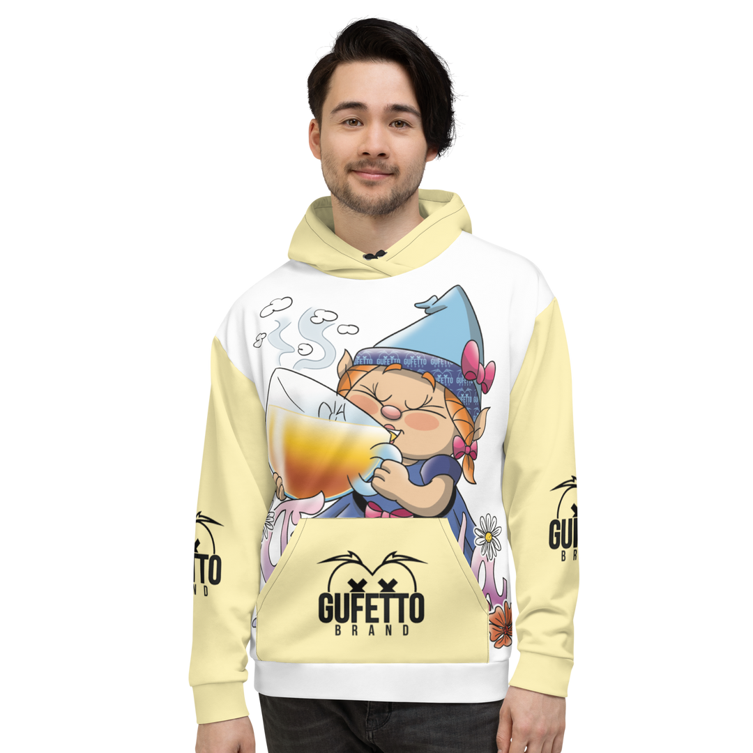 Felpa con cappuccio Uomo/Donna TISANOLA - Gufetto Brand 