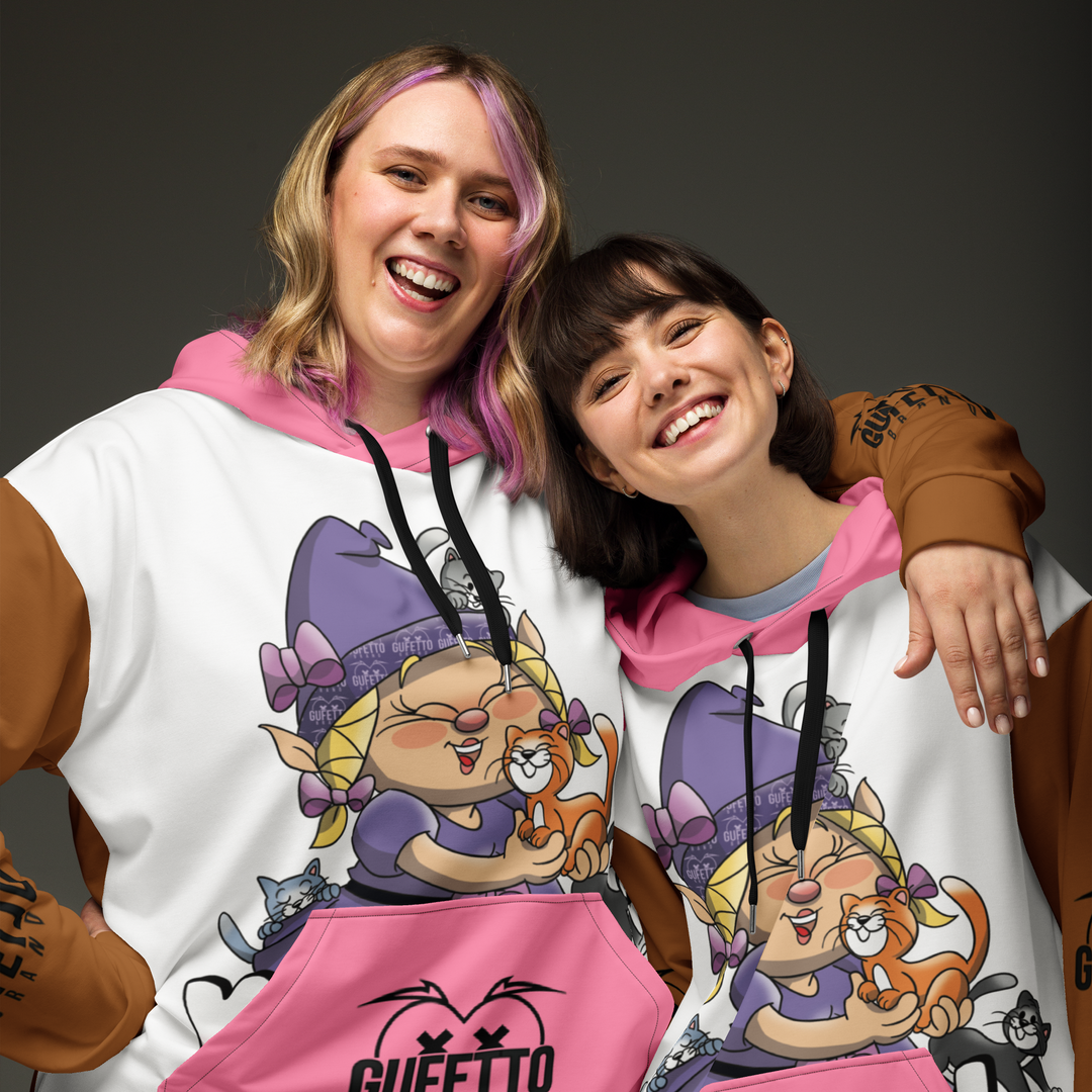 Felpa con cappuccio Uomo/Donna MICIOLA - Gufetto Brand 