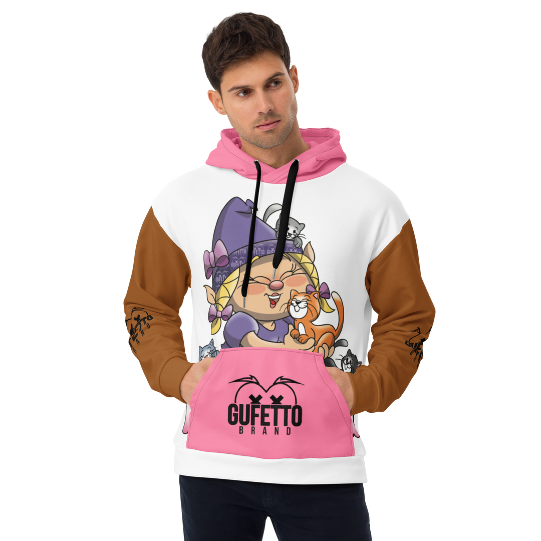 Felpa con cappuccio Uomo/Donna MICIOLA - Gufetto Brand 