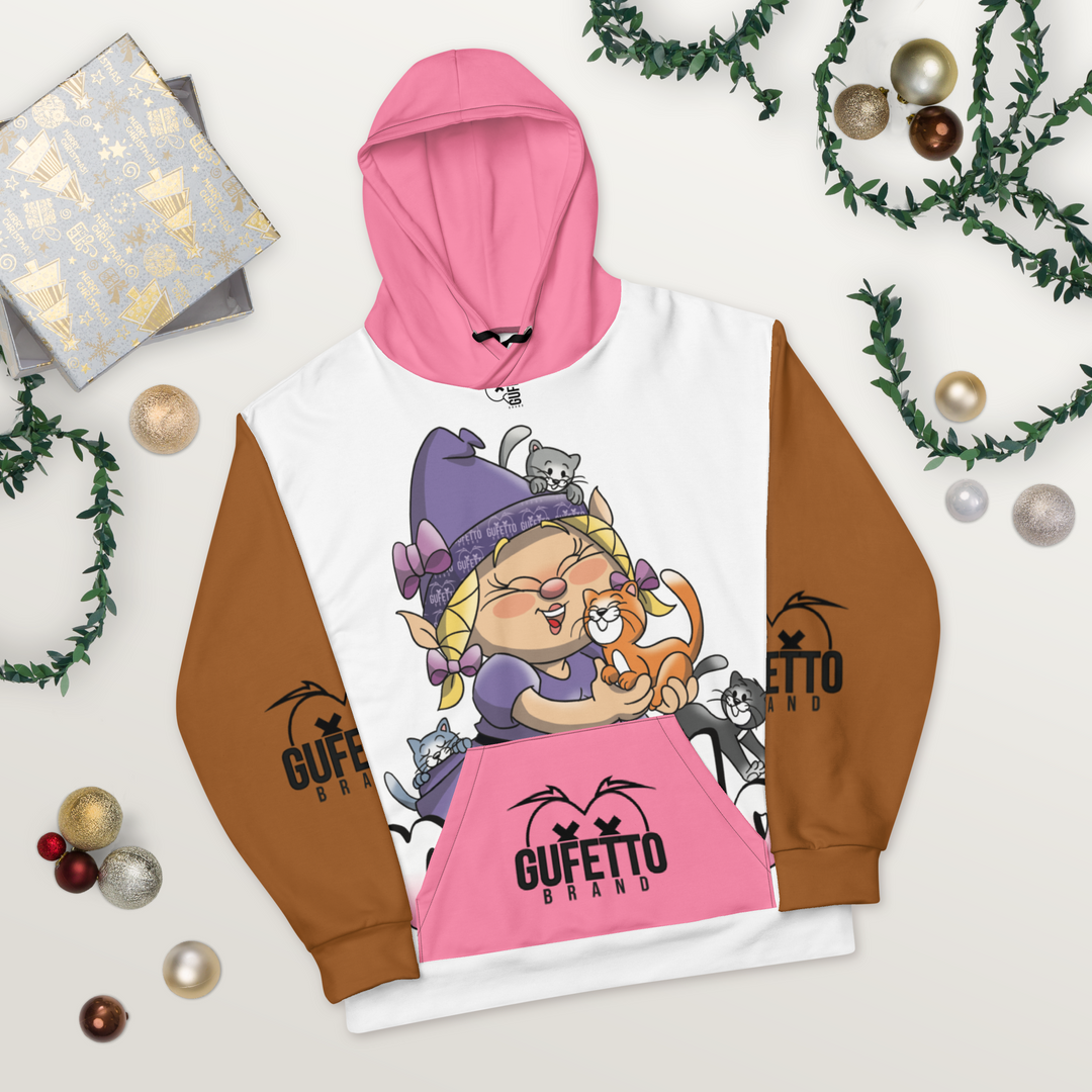 Felpa con cappuccio Uomo/Donna MICIOLA - Gufetto Brand 