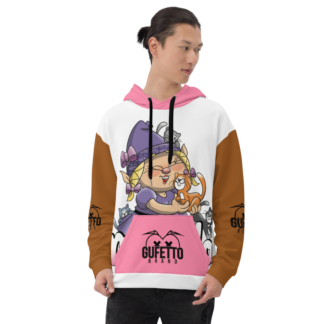 Felpa con cappuccio Uomo/Donna MICIOLA - Gufetto Brand 