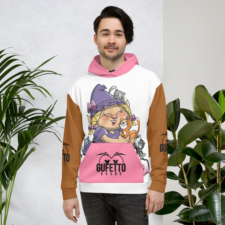 Felpa con cappuccio Uomo/Donna MICIOLA - Gufetto Brand 