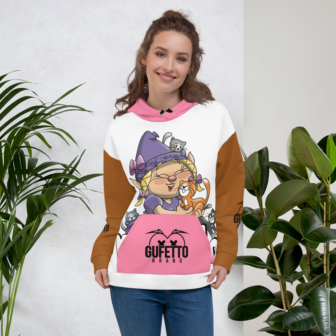 Felpa con cappuccio Uomo/Donna MICIOLA - Gufetto Brand 