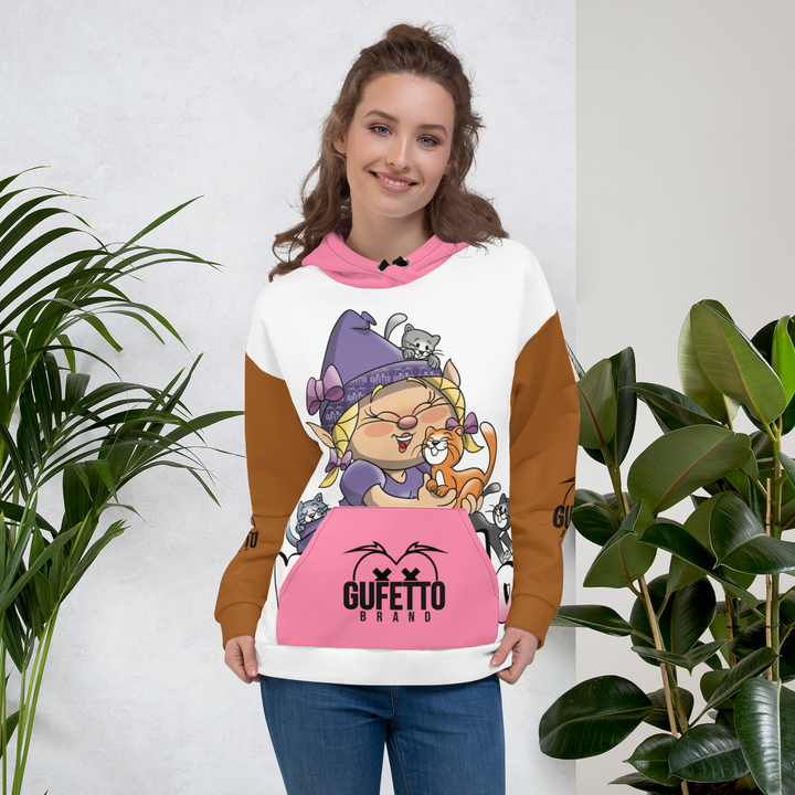 Felpa con cappuccio Uomo/Donna MICIOLA - Gufetto Brand 