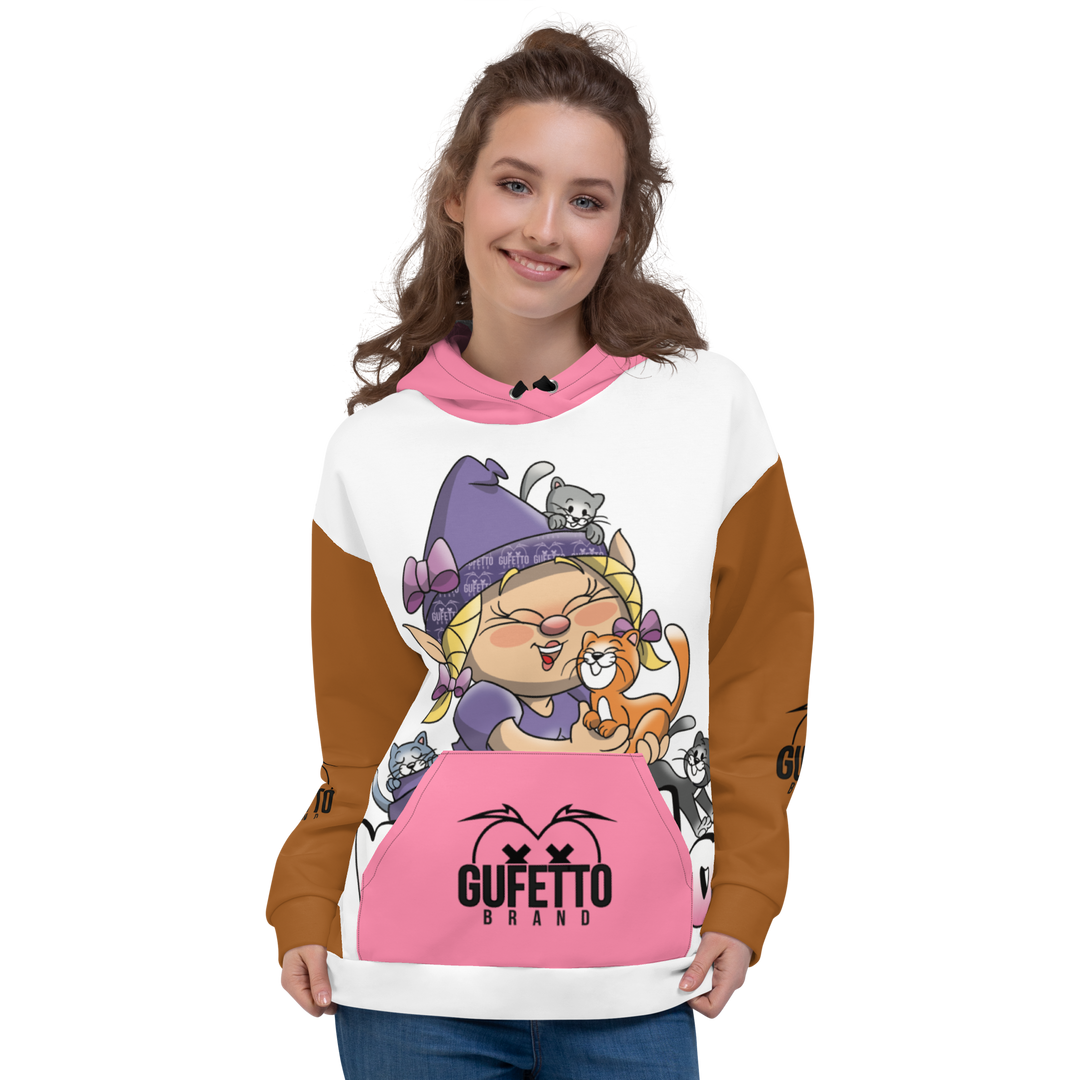 Felpa con cappuccio Uomo/Donna MICIOLA - Gufetto Brand 