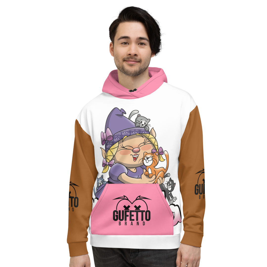 Felpa con cappuccio Uomo/Donna MICIOLA - Gufetto Brand 