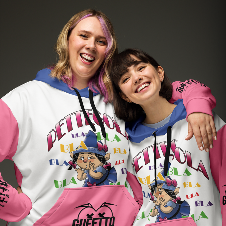 Felpa con cappuccio Uomo/Donna PETTEGOLA - Gufetto Brand 