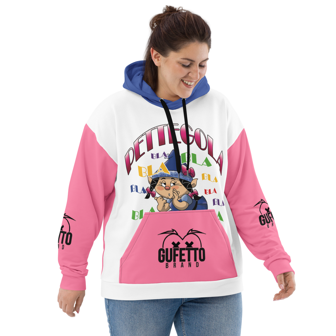 Felpa con cappuccio Uomo/Donna PETTEGOLA - Gufetto Brand 