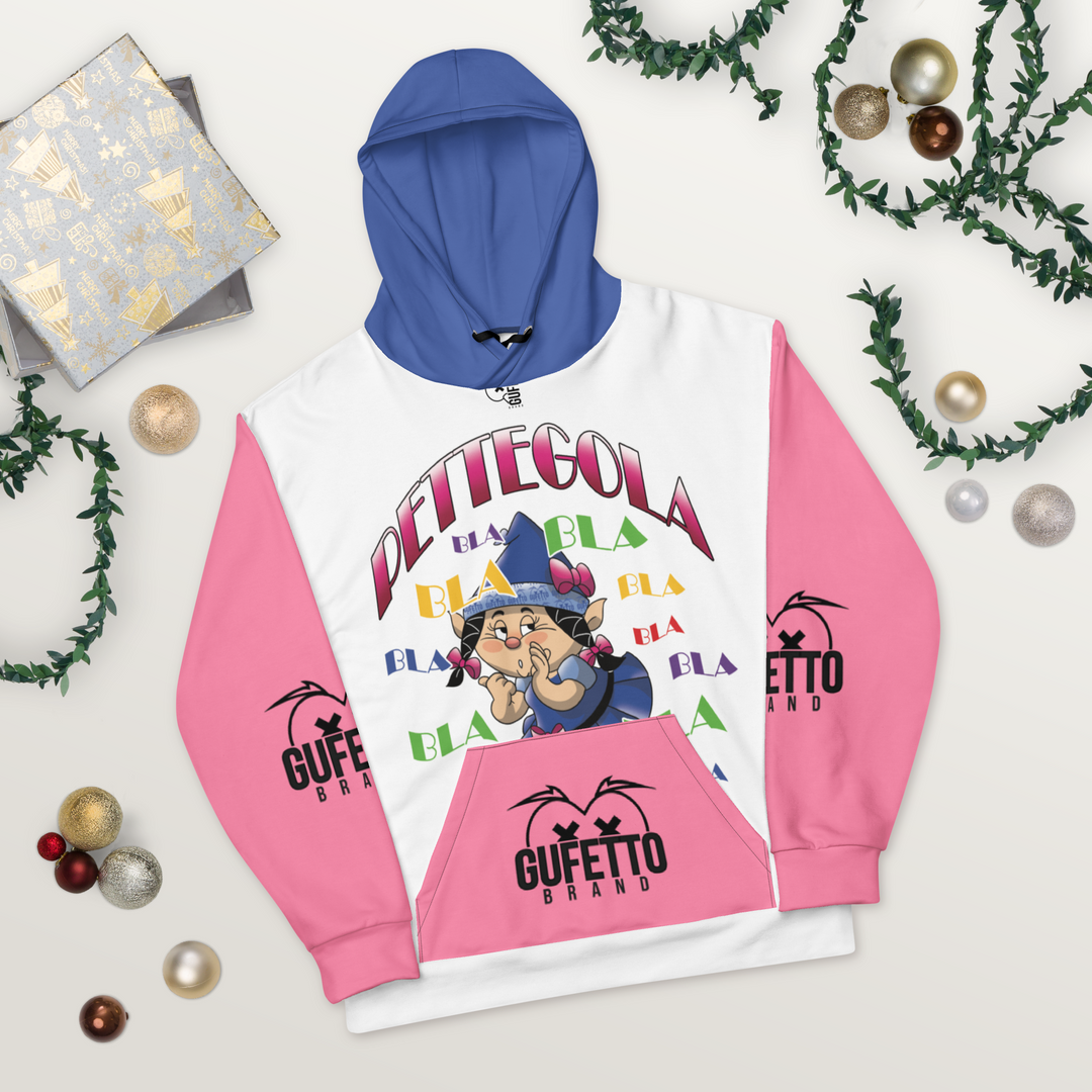 Felpa con cappuccio Uomo/Donna PETTEGOLA - Gufetto Brand 