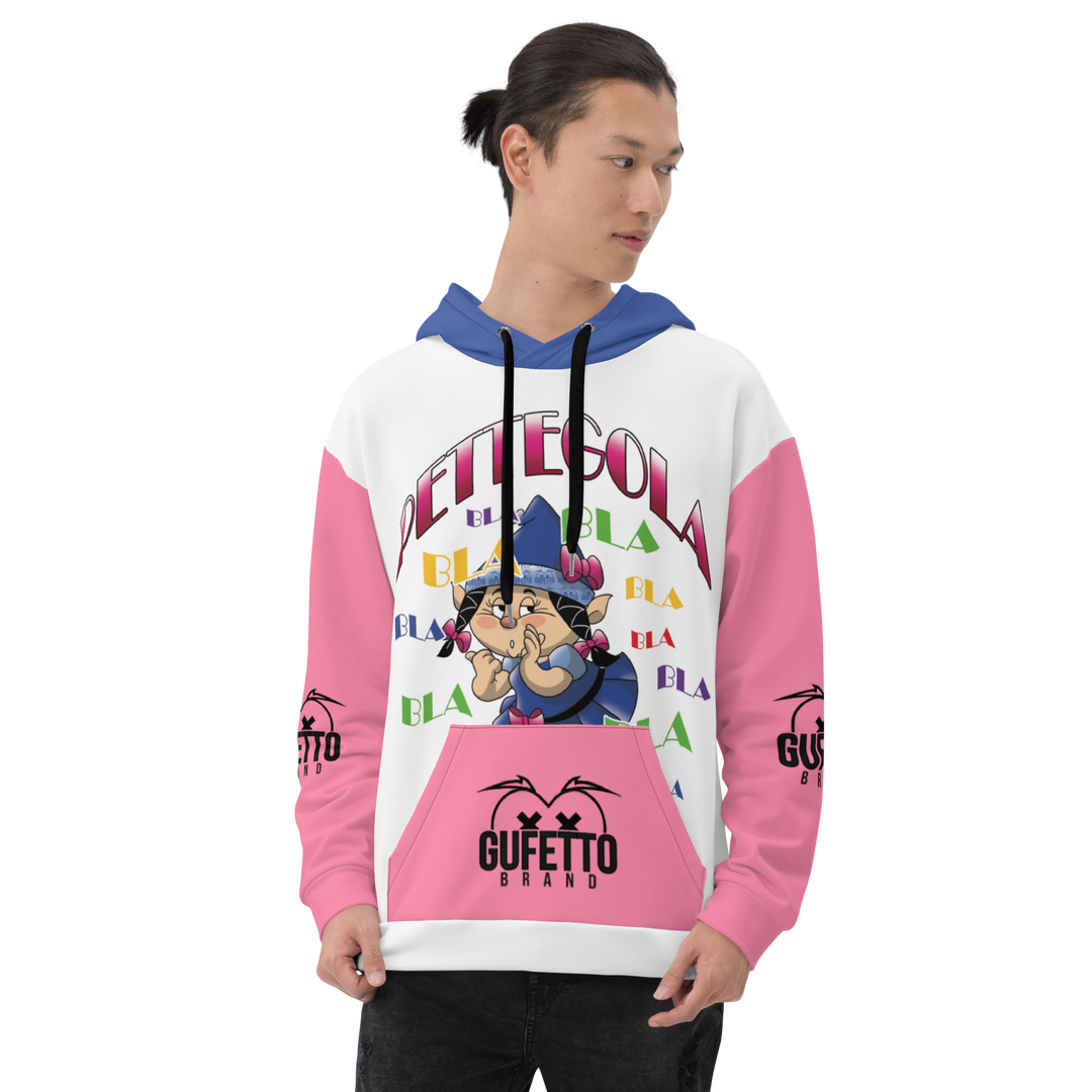 Felpa con cappuccio Uomo/Donna PETTEGOLA - Gufetto Brand 