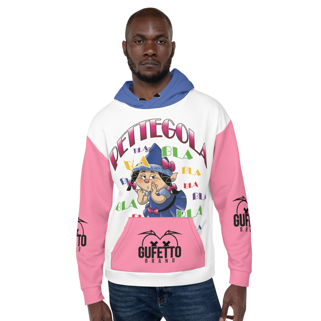 Felpa con cappuccio Uomo/Donna PETTEGOLA - Gufetto Brand 