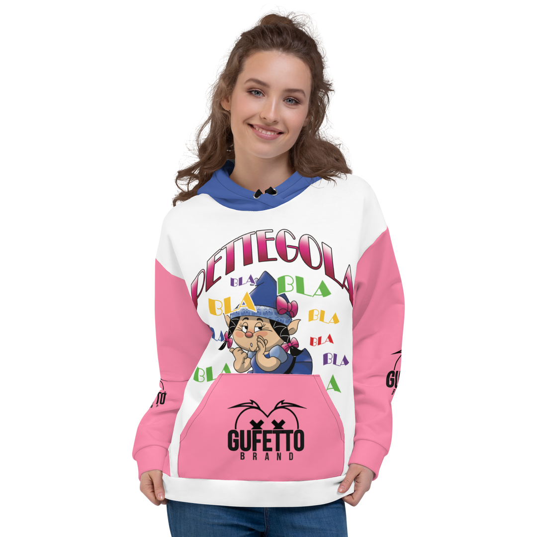 Felpa con cappuccio Uomo/Donna PETTEGOLA - Gufetto Brand 