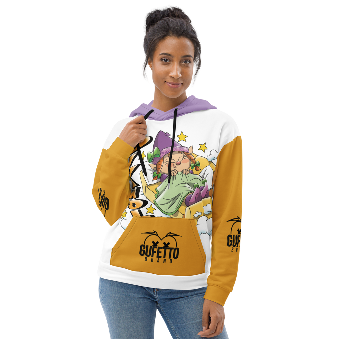 Felpa con cappuccio Uomo/Donna DIVANOLA - Gufetto Brand 