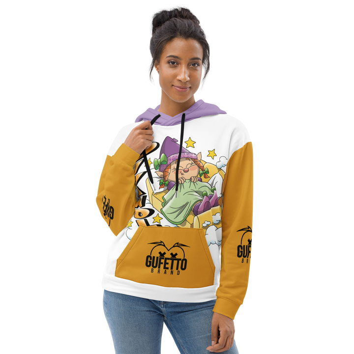 Felpa con cappuccio Uomo/Donna DIVANOLA - Gufetto Brand 