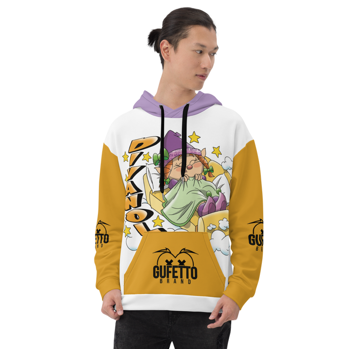 Felpa con cappuccio Uomo/Donna DIVANOLA - Gufetto Brand 