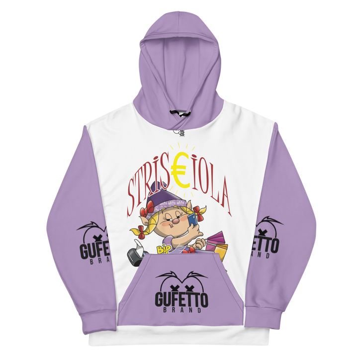 Felpa con cappuccio Uomo/Donna STRISCIOLA - Gufetto Brand 