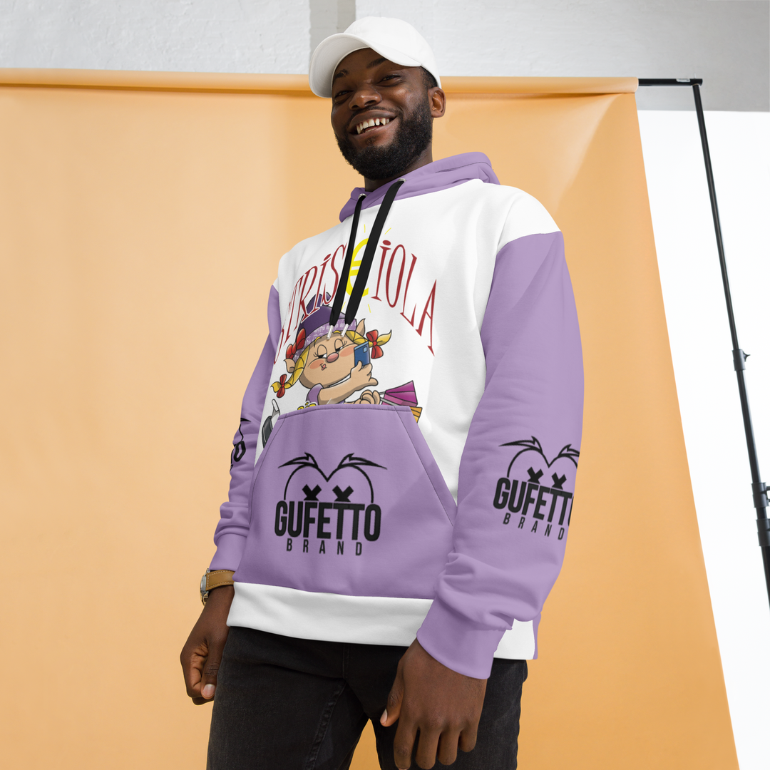 Felpa con cappuccio Uomo/Donna STRISCIOLA - Gufetto Brand 