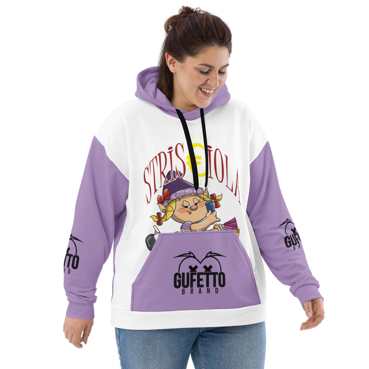 Felpa con cappuccio Uomo/Donna STRISCIOLA - Gufetto Brand 