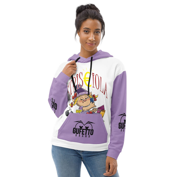 Felpa con cappuccio Uomo/Donna STRISCIOLA - Gufetto Brand 