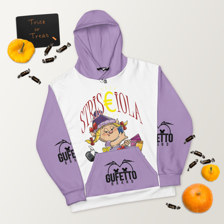 Felpa con cappuccio Uomo/Donna STRISCIOLA - Gufetto Brand 